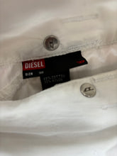 Load image into Gallery viewer, Vintage Y2K white Diesel Popper Mini Skirt
