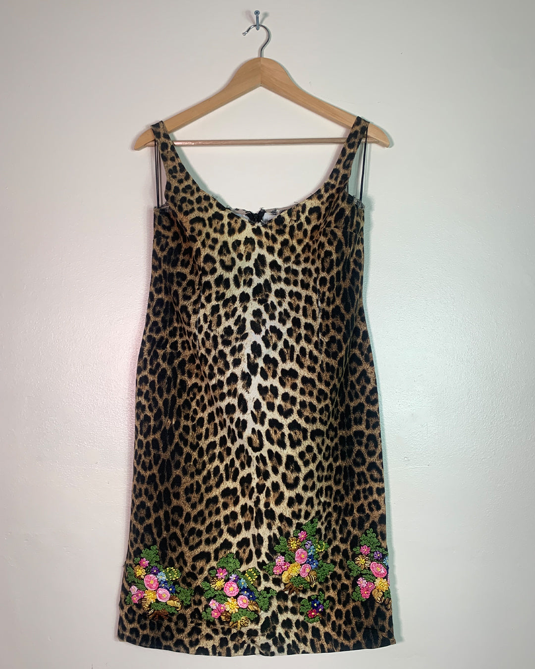 Moschino leopard print dress best sale